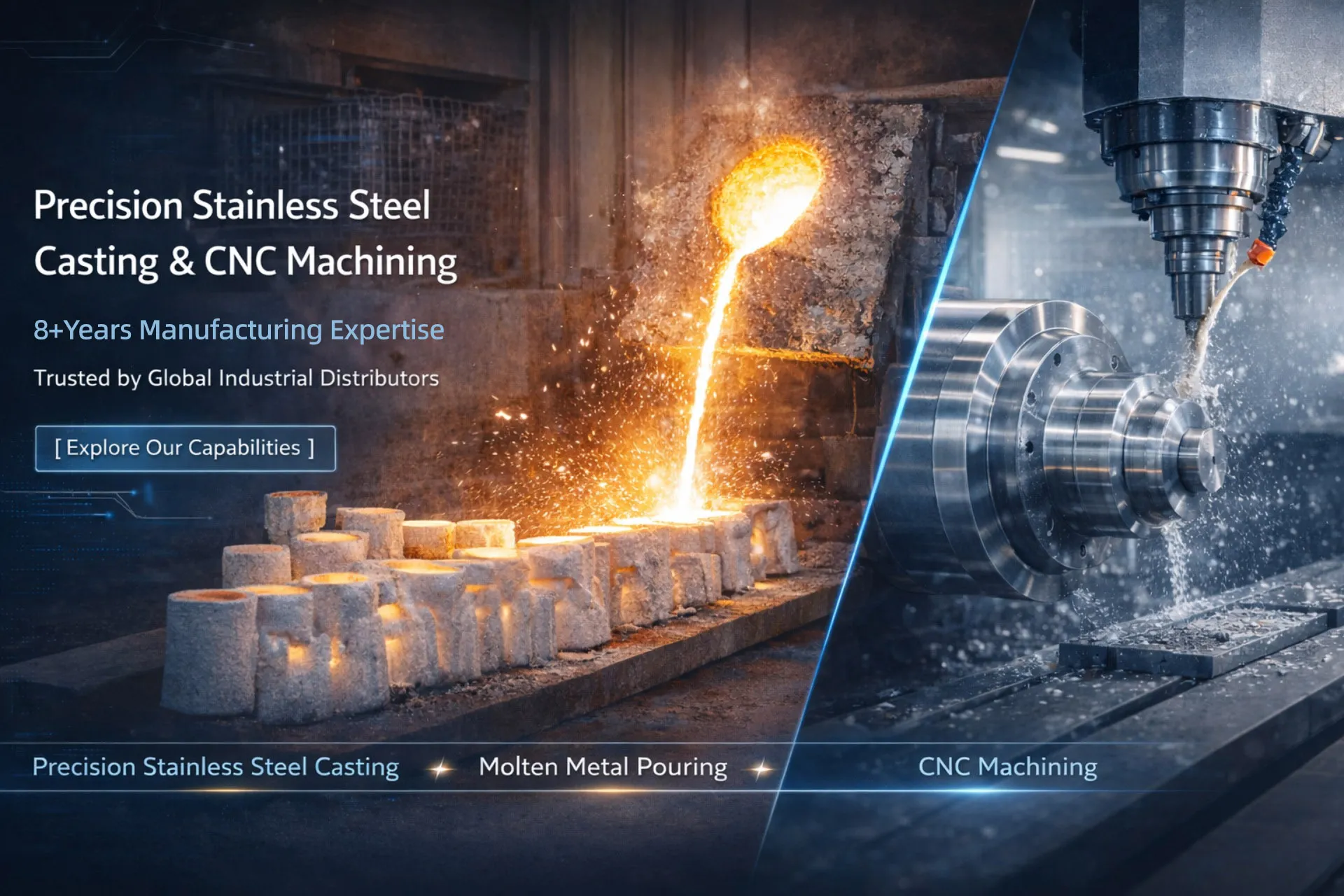 High-Precision CNC Machining at WIN-VIET Factory